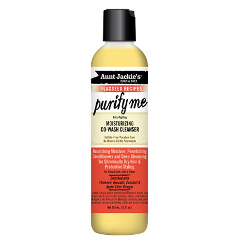 AUNT JACKIE'S PURIFY ME MOISTURIZING CO WASH CLEANSER 12OZ